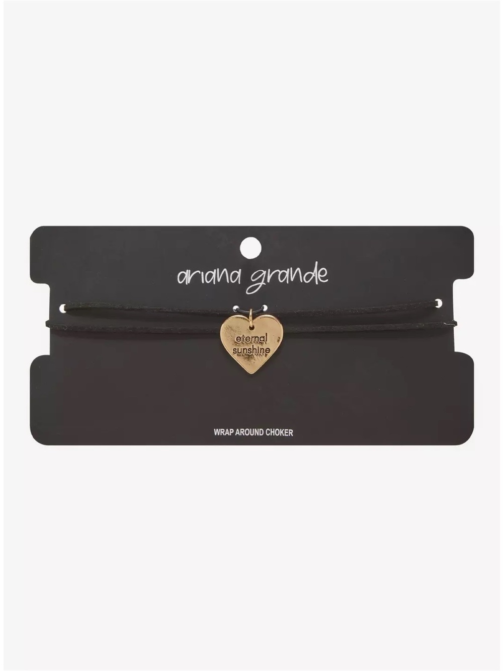ARIANA GRANDE ETERNAL SUNSHINE HEART WRAP AROUND CHOKER